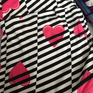 LuLaRoe TC vintage valentines new never worn